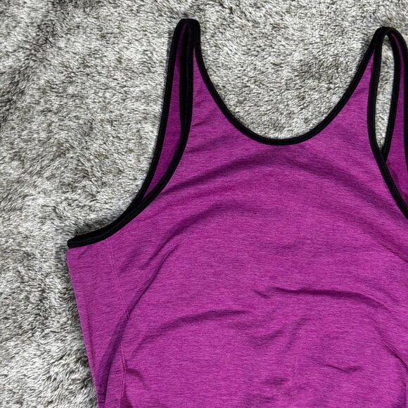 Lululemon In The Flow Tank Sz 4/6 Heathered Regal Plum - Picture 5 of 9